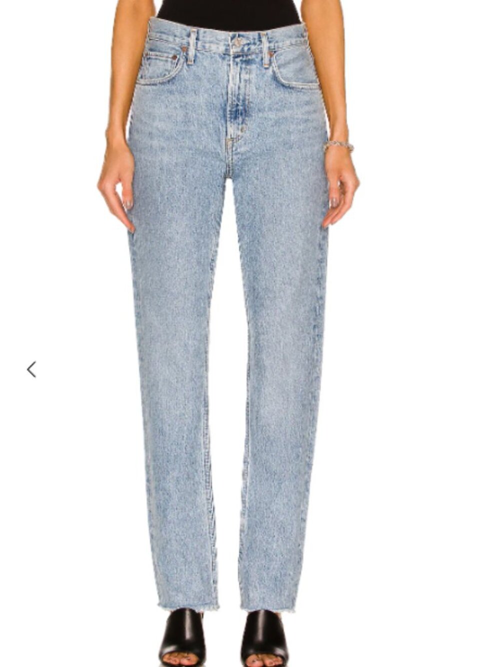 AGOLDE Cherie High Rise Straight Jeans in Merit Size‎ 26